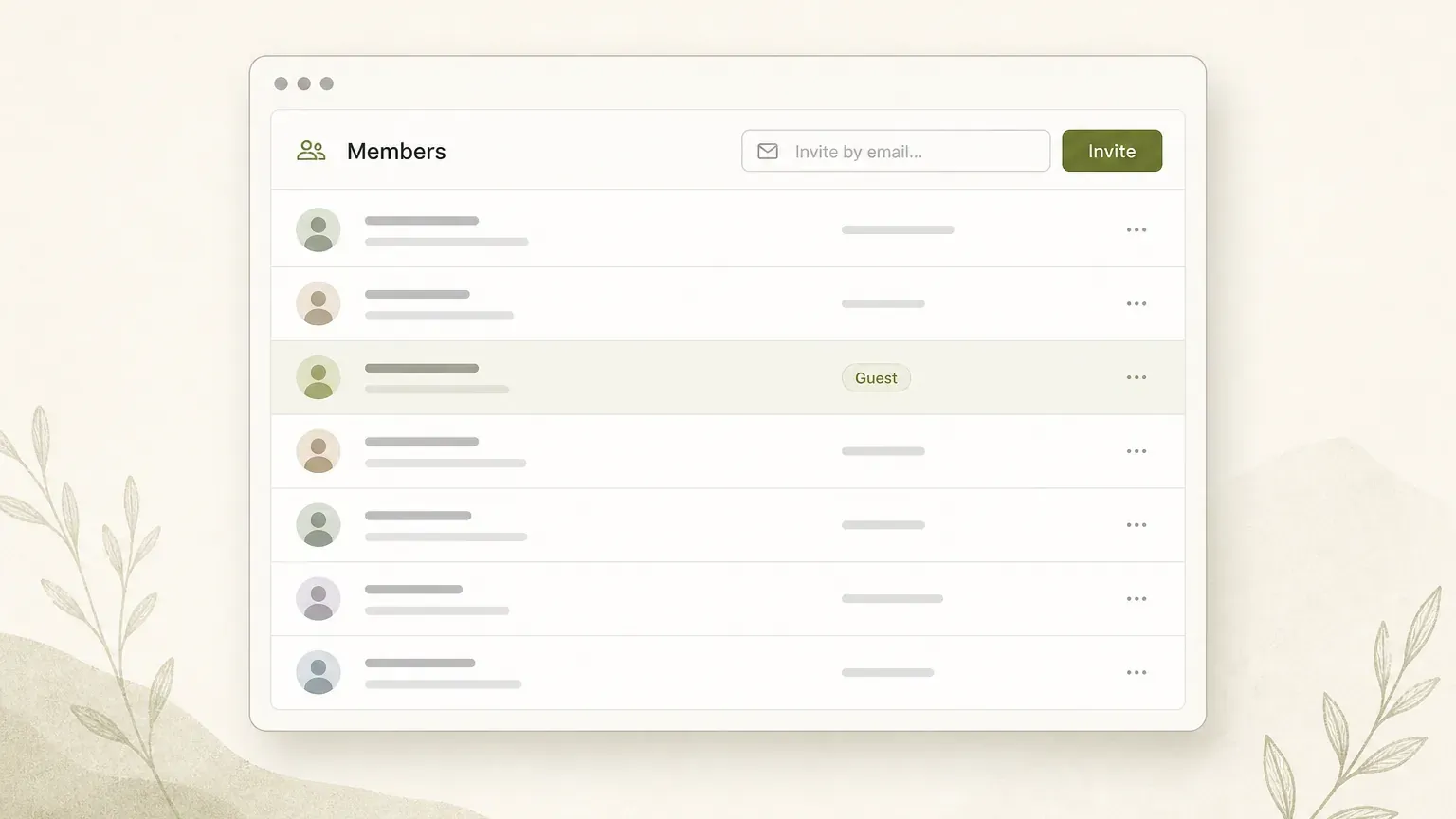 Guest access, without a borrowed login